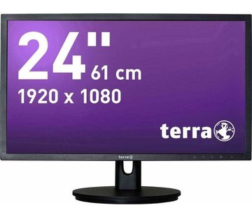 Terra Wortmann AG 2435WHA 24 Black Full HD Monitor Display schwarz