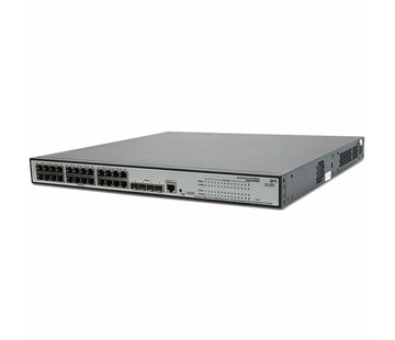 3COM Baseline Switch 2928-PWR Plus 3CRBSG28PWR93 24-Port POE Network Switch