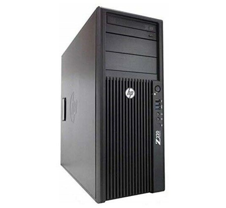 PC con estación de trabajo HP Z220 Xeon E3-1240 v2 8GB RAM