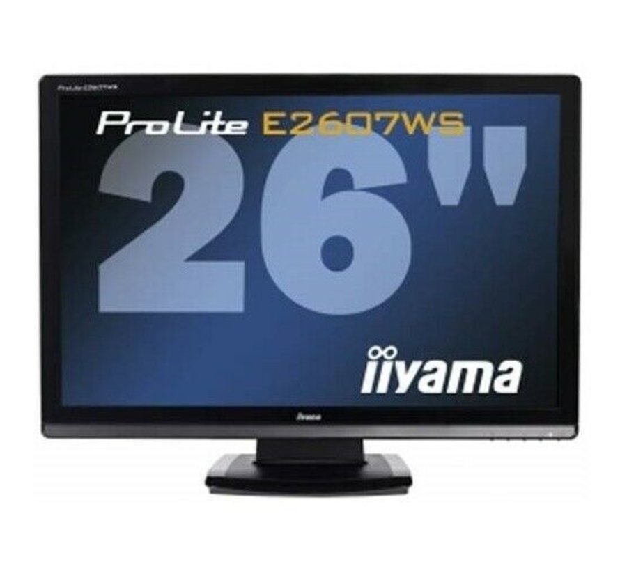 Iiyama ProLite E2607WS 26" LCD TFT Monitor HDMI Lautsprecher mit Standfuss