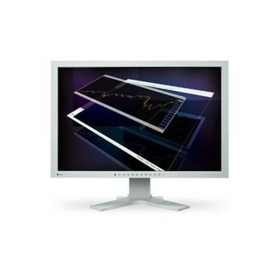 Eizo Flexscan S2433W TFT LCD Monitor Display 61cm (24 Zoll) Bildschirm weiss