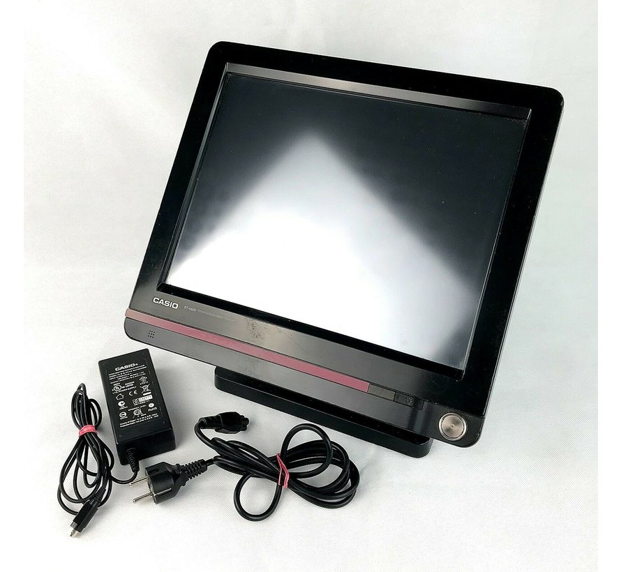 Casio QT-6600 Kassensystem 15" Touchscreen für Gastronomie inkl. 2GB CF Card