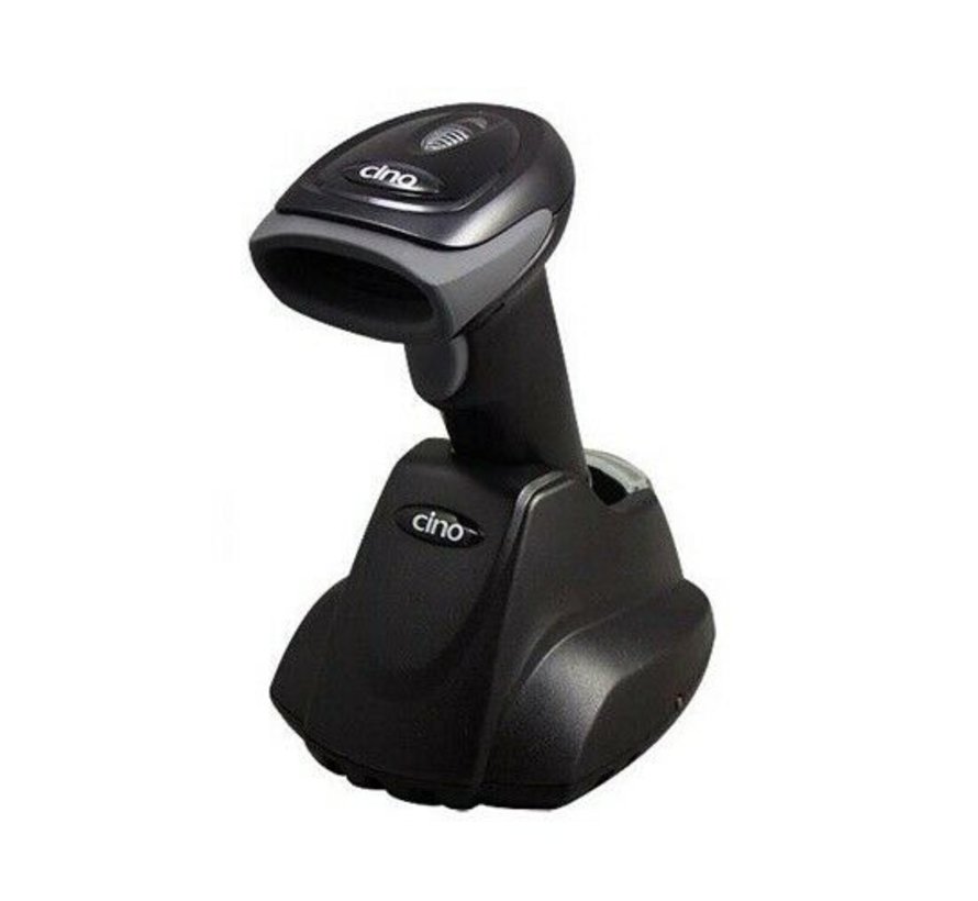 Cino Fuzzyscan Wireless Handscanner Scanner L780BT-BSG Barcode F780 Set