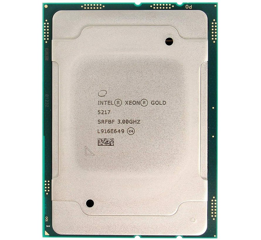 Intel Xeon Gold 5217 CPU 3.00GHz 8 cores 16 threads processor