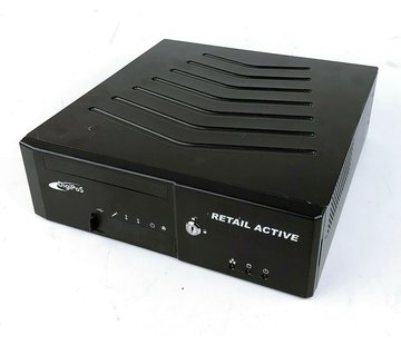 Sistema de caja registradora DigiPos Retail Active 8000 POS 500GB HDD 4GB RAM con fuente de alimentación