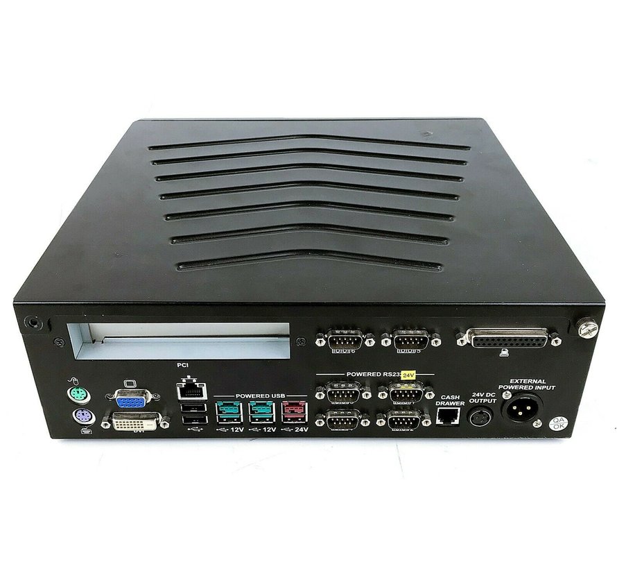 Sistema de caja registradora DigiPos Retail Active 8000 POS 500GB HDD 4GB RAM con fuente de alimentación