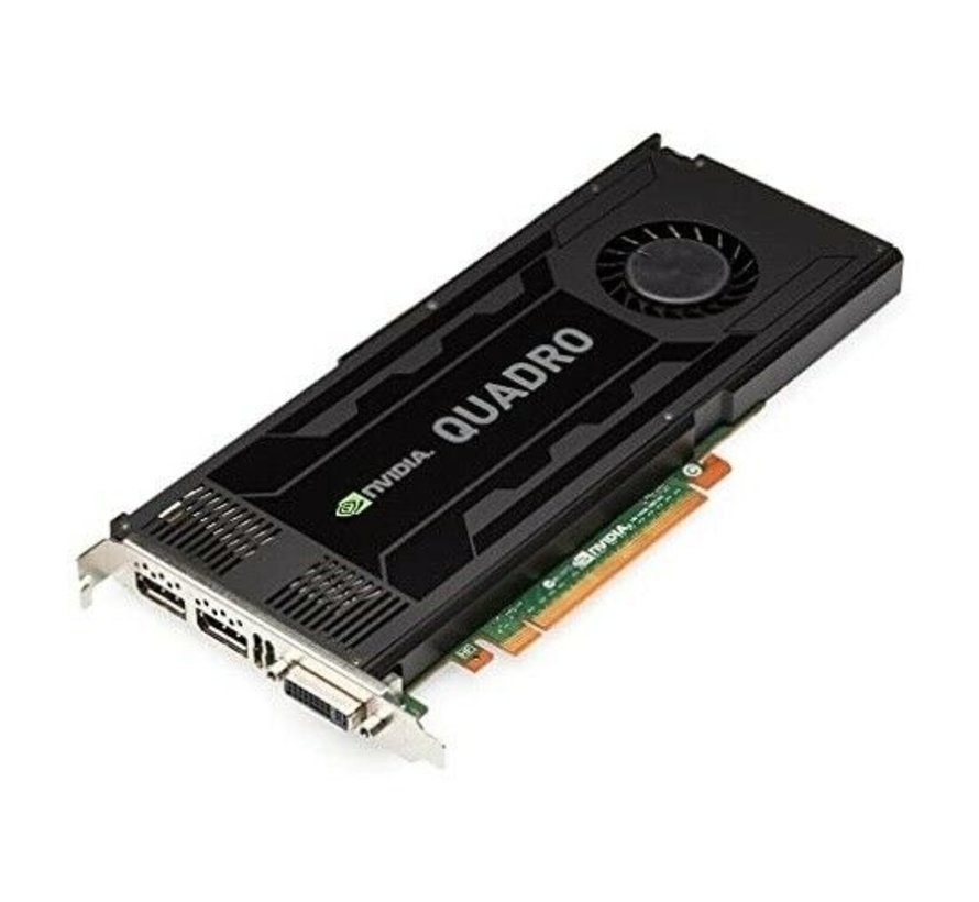 Nvidia Quadro K4000 3GB GDDR5 PCI-Express C2J94AA graphics card