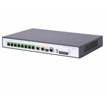 Enrutador HPE JH301A Flexnetwork MSR958 1 GbE y combo 2 GbE Wan 8 GbE Lan Poe