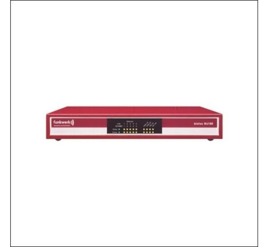 Funkwerk Bintec R4100 Media Gateway Router 4+1x Lan Ethernet 2x ISDN