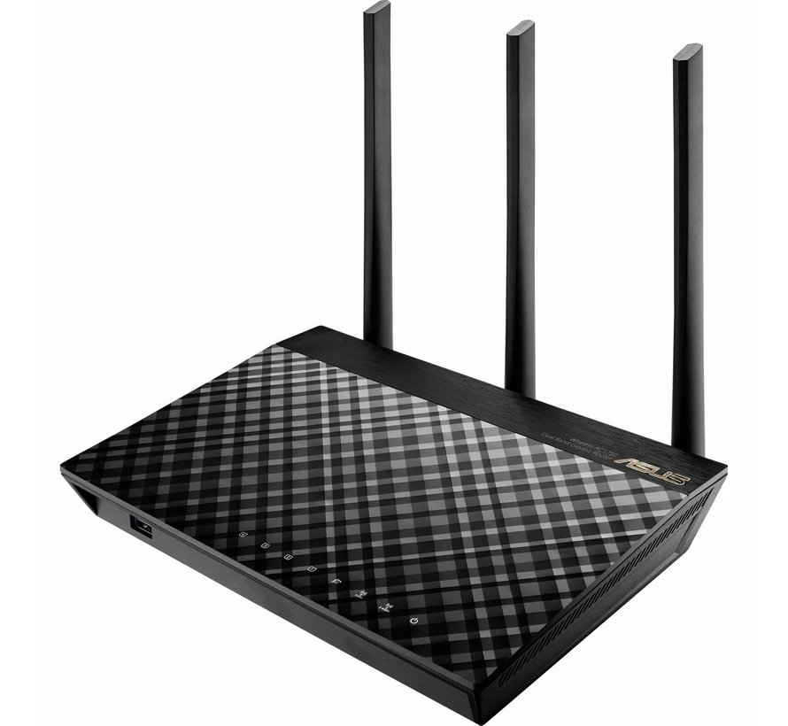 ASUS RT-AC66U 1300 Mbps 4-Port 100 Mbps Funk Router