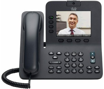 Cisco Cisco CP-8945-K9 VOIP Teléfono IP empresarial para videoconferencia CP 8945