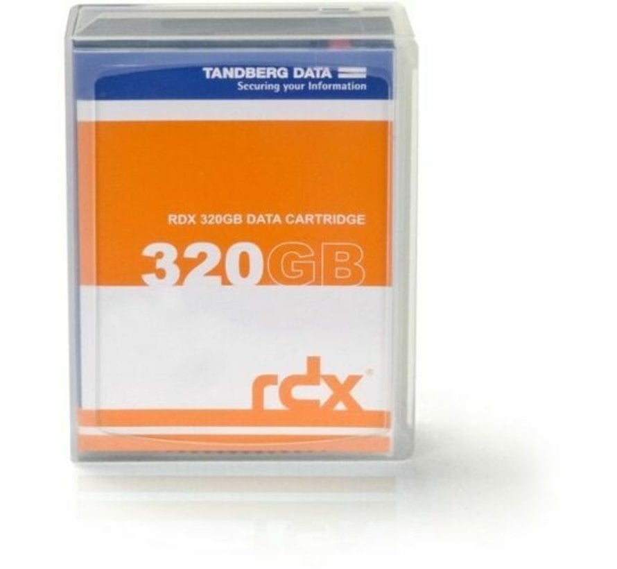 Tandberg 8536-RDX Medio de almacenamiento de cartucho de datos de 320 GB NUEVO