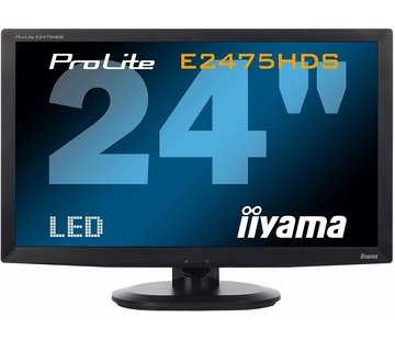 iiyama ProLite E2475HDS 23.6 "MONITOR OVERDRIVE DE LUZ DE FONDO LED DE PANTALLA ANCHA