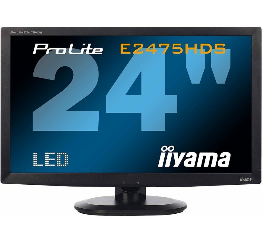 iiyama ProLite E2475HDS 23.6 "MONITOR OVERDRIVE DE LUZ DE FONDO LED DE PANTALLA ANCHA