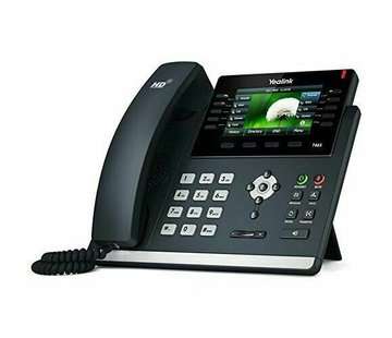 Yealink SIP-T46S IP Phone Black Wired Handset LCD 16 lines