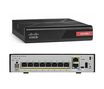 Cisco Cortafuegos CISCO ASA5506-X (NGFW) ASA5506 sin fuente de alimentación