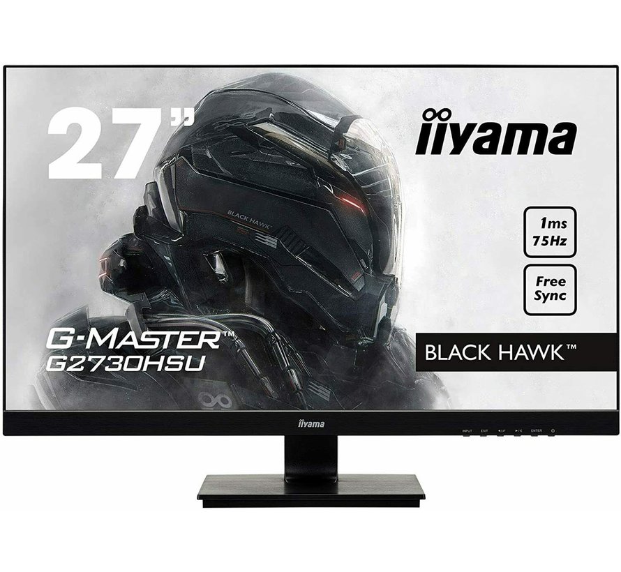 iiyama G2730HSU Black Hawk 27" WIDESCREEN LED-BACKLIGHT OVERDRIVE HDMI MONITOR