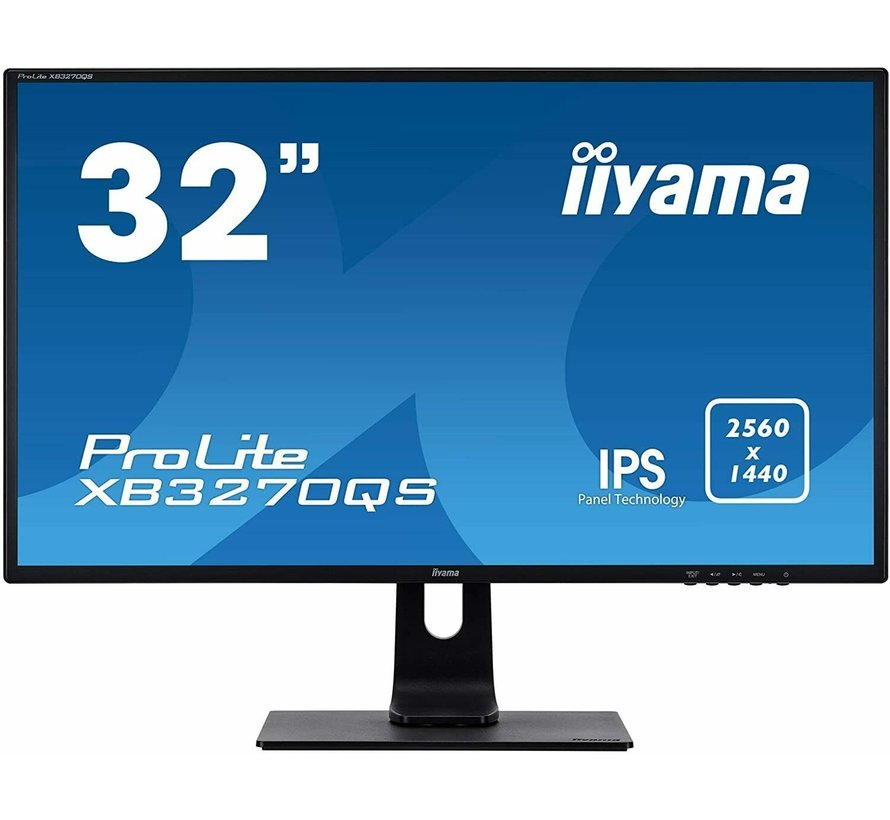 iiyama ProLite XB3270QS 31.5 "MONITOR HDMI OVERDRIVE CON PANTALLA ANCHA LED DE LUZ DE FONDO iiyama ProLite XB3270QS 31.5 "MONITOR HDMI OVERDRIVE CON PANTALLA ANCHA LED DE LUZ DE FONDO iiyama ProLite XB3270QS 31,5 "HDMI-OVERDRIVE-MONITOR MIT BACKLIGHT-LED-