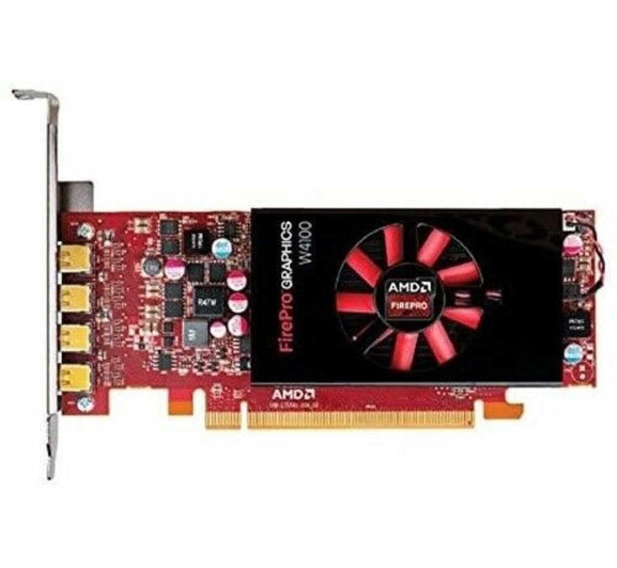 Tarjeta gráfica AMD FIREPRO W4100 2GB GDDR5 tarjeta gráfica