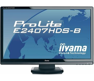 iiyama ProLite e2407HDS 24 "MONITOR COMPUTER PC DVI-D