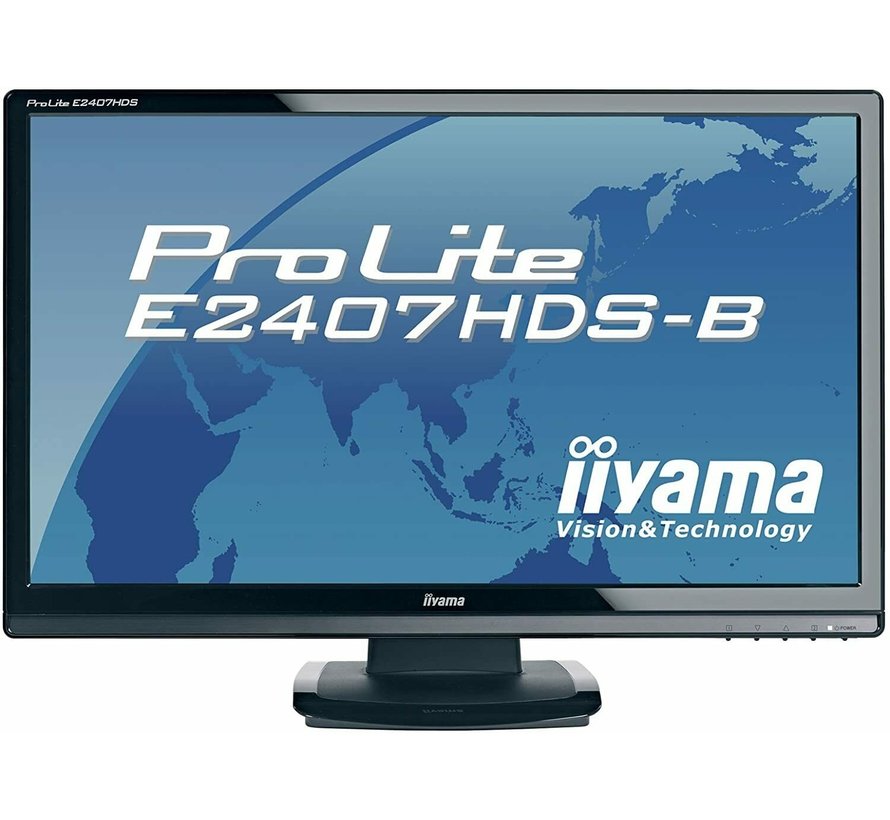 iiyama ProLite e2407HDS 24" MONITOR COMPUTER PC DVI-D