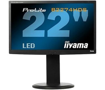 iiyama ProLite B2274HDS 21.5 "PANTALLA ANCHA LED-BACKLIGHT Overdrive HDMI Monitor