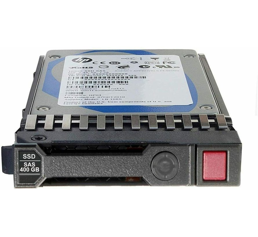 Unidad de disco duro HP Enterprise 400GB SSD 2.5 "SAS MO000400JWFWN Disco duro NUEVO