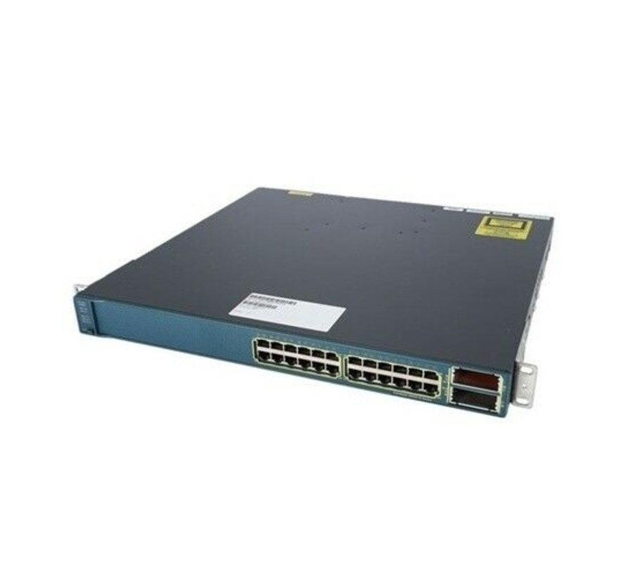 Cisco WS-C3560E-24TD-S - Conmutador Ethernet LAN - 24 puertos