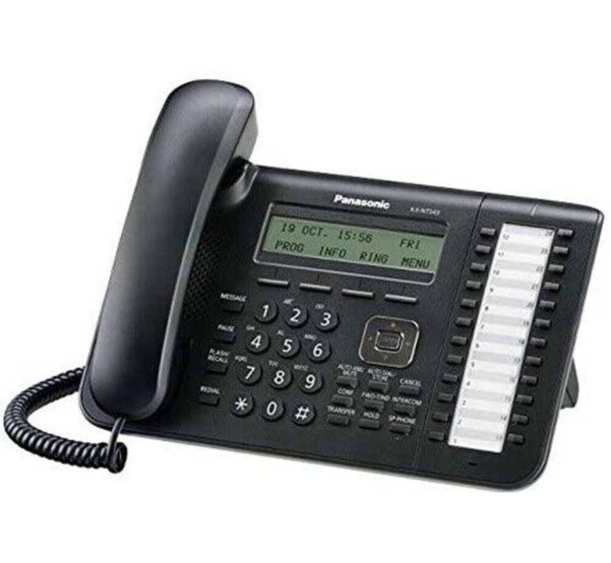 Panasonic KX-NT543 Telephone Fixed Line Telephone System Business VoIP WITHOUT POWER SUPPLY