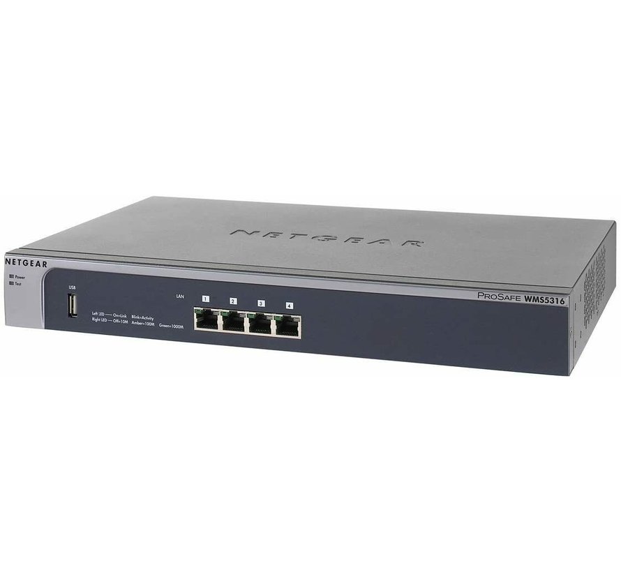 Sistema de gestión inalámbrico Netgear ProSafe WMS5316 16AP