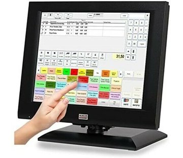 Wincor Nixdorf Wincor Nixdorf BA73A-2 15"cTouch Touchscreen Display Monitor POS Dunkel OHNE FUß