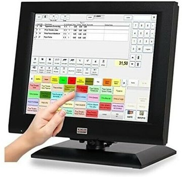 Wincor Nixdorf Wincor Nixdorf BA73A-2 15 "cTouch monitor de pantalla táctil POS oscuro SIN PIE