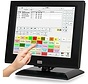 Wincor Nixdorf BA73A-2 15"cTouch Touchscreen Display Monitor POS Dunkel OHNE FUß