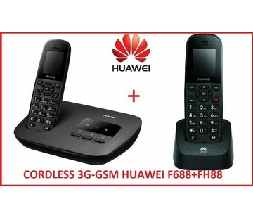 HUAWEI DUOS GSM 3G / UMTS F688 + FH88 con tarjeta SIM teléfono inalámbrico