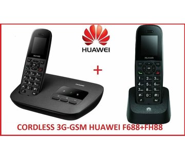 HUAWEI DUOS GSM 3G / UMTS F688 + FH88 with SIM card cordless phone