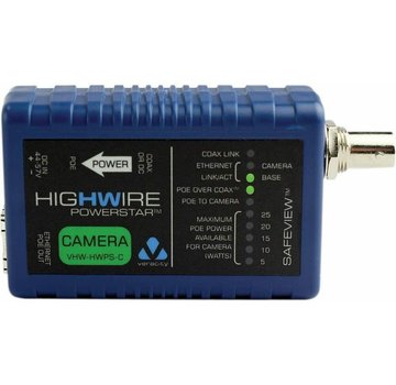 Veracity VHW-HWPS-C Coax-IP converter camera unit