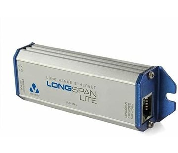 VLS-1N-L Longspan Lite Extender 100m Base-T montaje en pared o escritorio