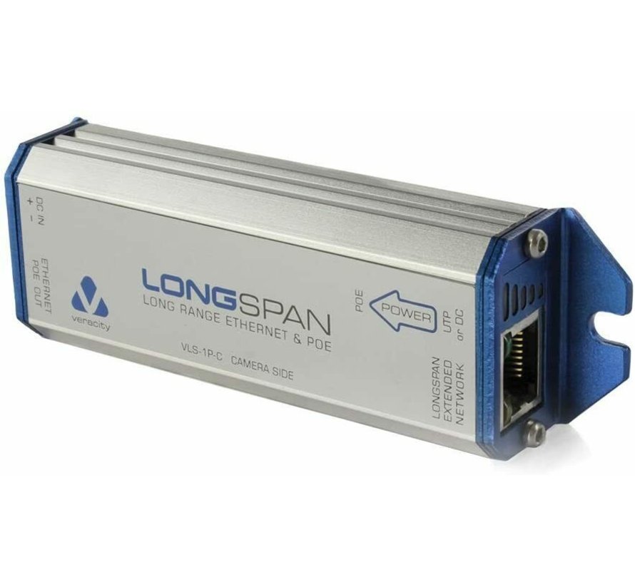 VLS-1P-C LONGSPAN CAMERA Unit Ethernet Extender PoE 100 Base-T 820m