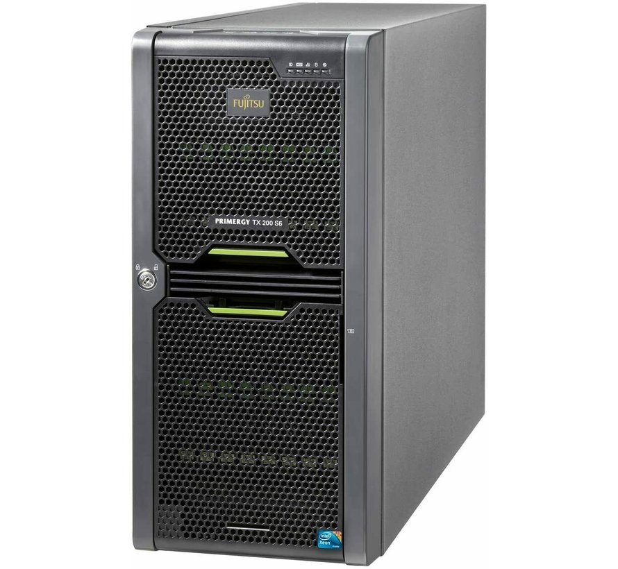 Fujitsu PRIMERGY TX300 S6 2 servidores Intel Xeon E5620 de 8 GB de RAM
