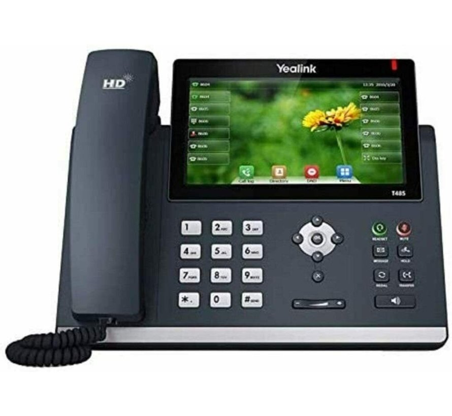 Yealink SIP-T48S IP TELEPHONE WITHOUT POWER SUPPLY Phone phone black