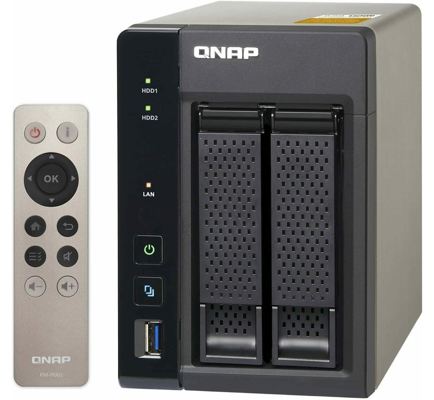 Almacenamiento de datos seguro y copia de seguridad de QNAP Almacenamiento en red TS-253A-4G