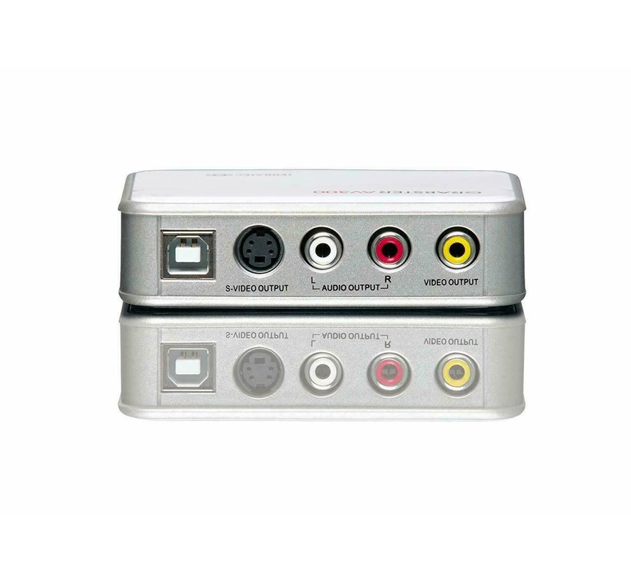 TERRATEC Grabster AV 300 MX USB 2.0 video recording digitization New