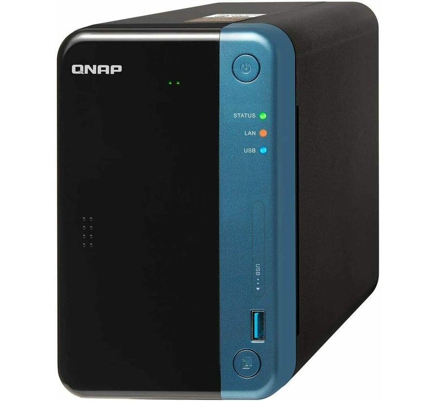 Almacenamiento seguro de datos y respaldo de QNAP NAS de 2 bahías TS-253Be 4 GB de RAM