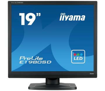 MONITOR DE LUZ DE FONDO LED iiyama ProLite E1980SD 19 "