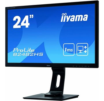 iiyama ProLite B2482HS MONITOR DE OVERDIVE CON LUZ DE FONDO LED ANCHA DE 24 "