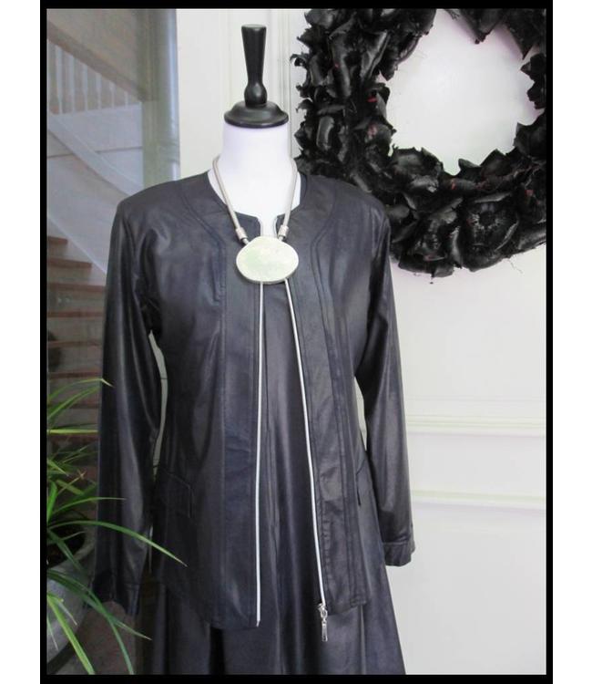 Blauw Leatherlook Magna Jack