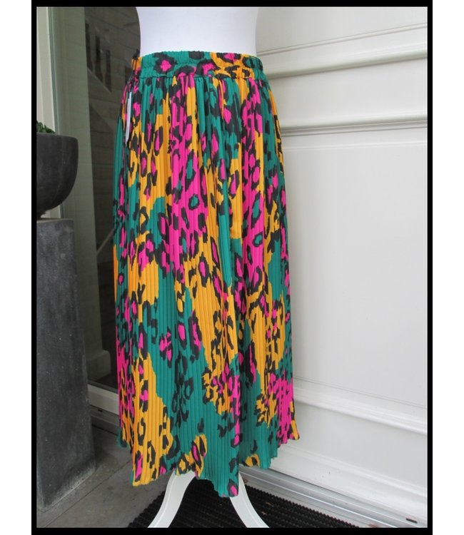 Geplisseerde Hebbez Rok