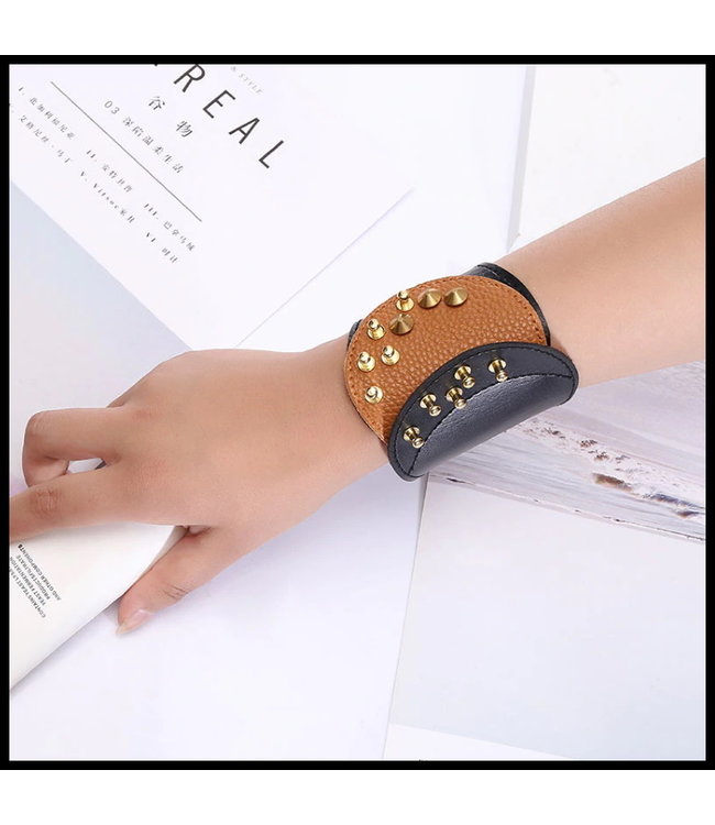 Leatherlook Armband