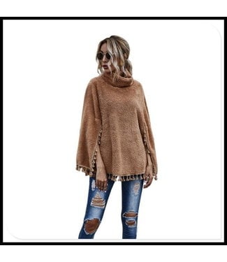 merkloos Fluffy Poncho