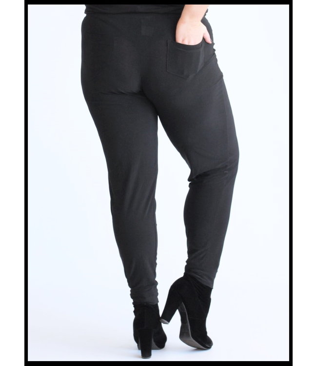 Zwarte travel Magna broek